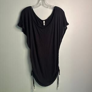 Lucky Brand Black Swim Cover Up, Women’s size Smalll